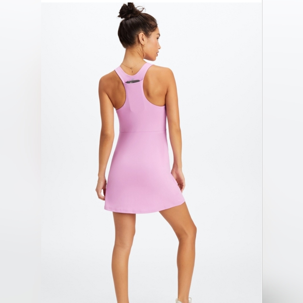 Fabletics Lavender Sleeveless Dress View 2